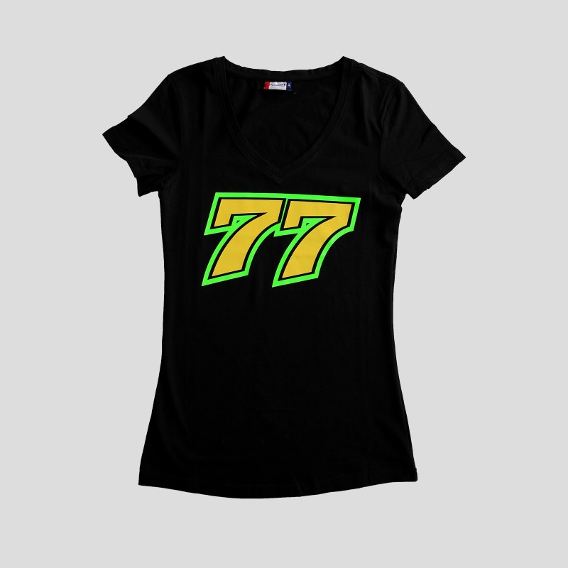 Ladies Shirt Black #77