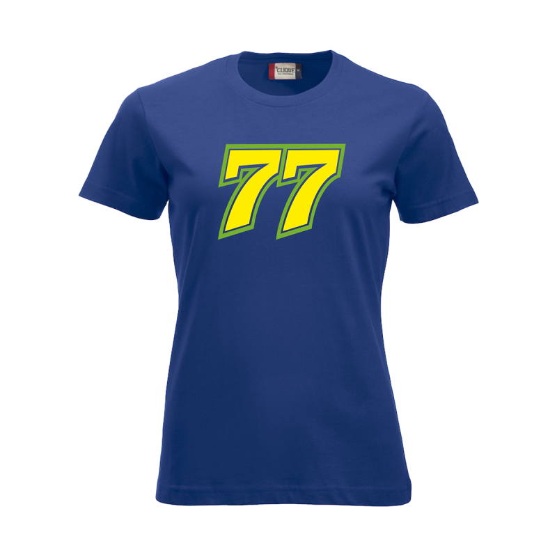 Ladies T-Shirt blue #77